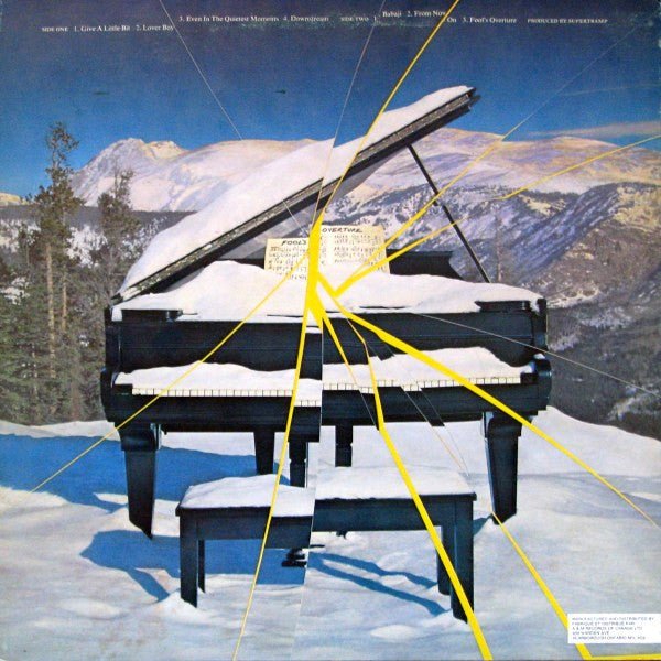 Supertramp ‎– Even In The Quietest Moments... (Used vinyl)