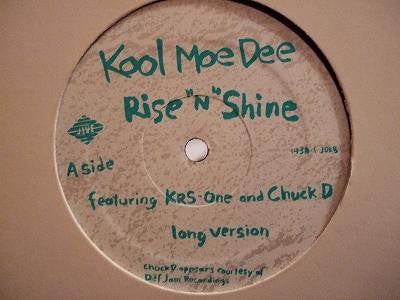 Kool Moe Dee Featuring KRS-One And Chuck D – Rise "N" Shine (Used vinyl)