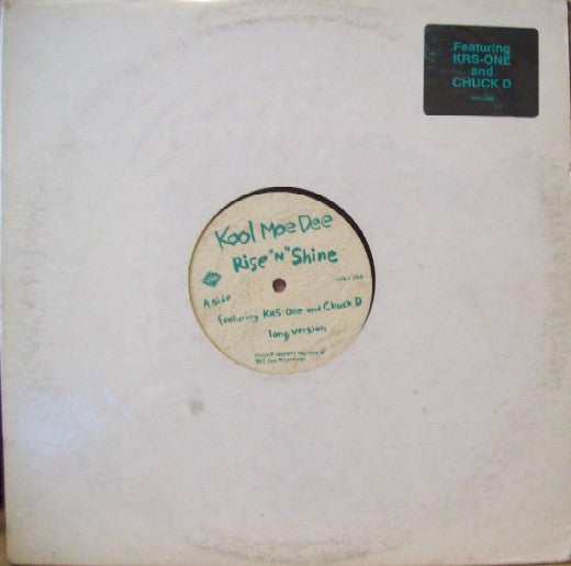 Kool Moe Dee Featuring KRS-One And Chuck D – Rise "N" Shine (Used vinyl)