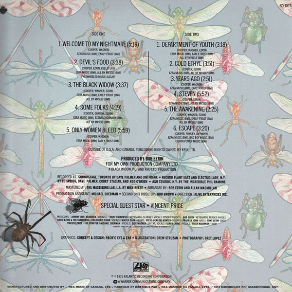 Alice Cooper – Welcome To My Nightmare (Used vinyl)