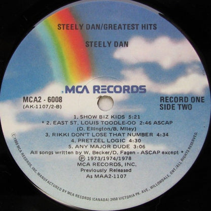Steely Dan – Greatest Hits (Used vinyl)