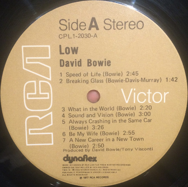 David Bowie – Low (Used vinyl)