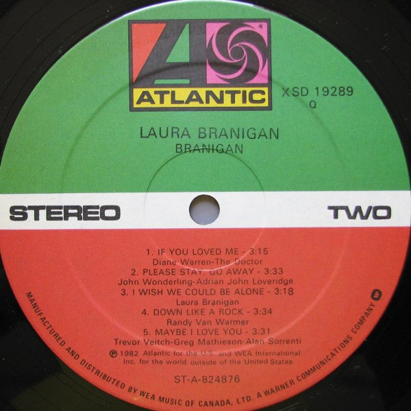 Laura Branigan – Branigan (Used vinyl)