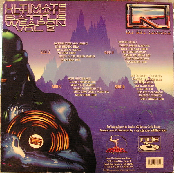 DJ Rectangle – Ultimate Ultimate Battle Weapon Vol. 2 (Used vinyl)