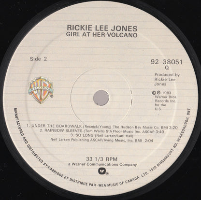 Rickie Lee Jones – Girl At Her Volcano (Used 10" vinyl)