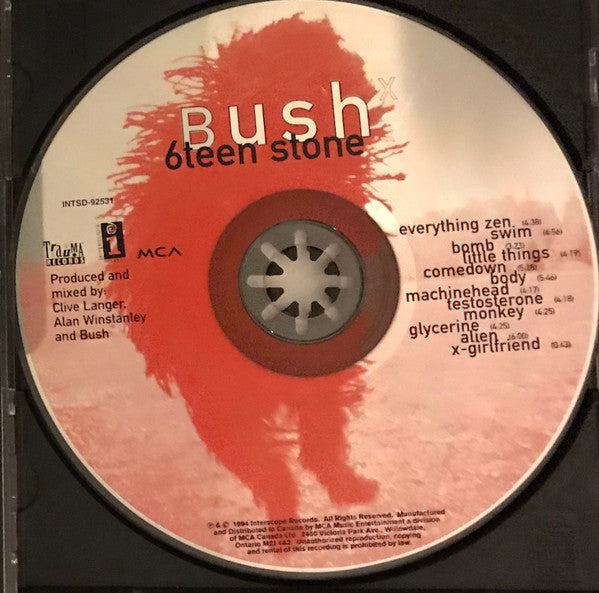 Bushˣ – Sixteen Stone (Used CD)