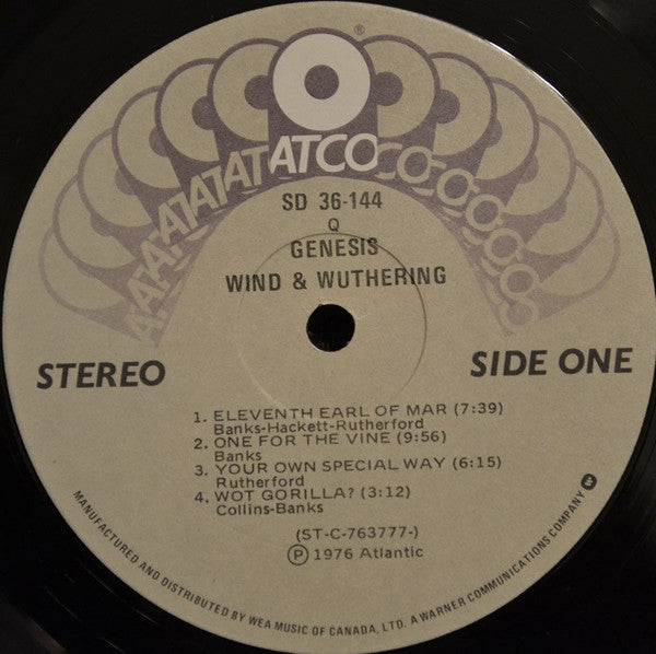 Genesis – Wind & Wuthering (Used vinyl)