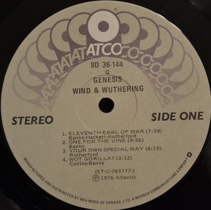 Genesis – Wind & Wuthering (Used vinyl)
