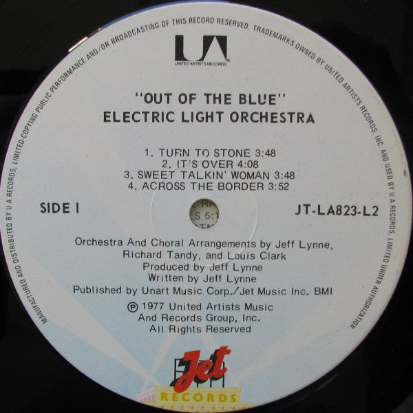 Electric Light Orchestra – Out Of The Blue (Used vinyl)