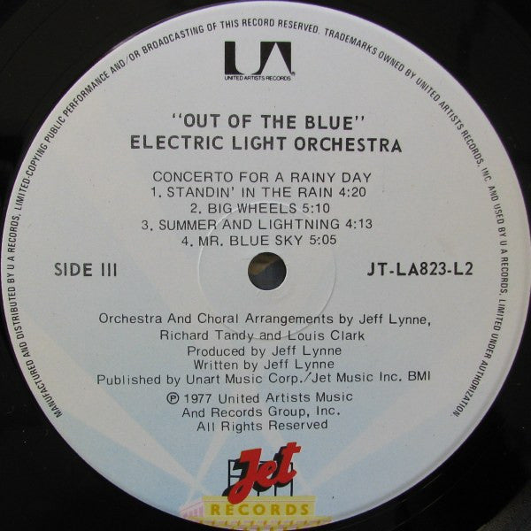 Electric Light Orchestra – Out Of The Blue (Used vinyl)