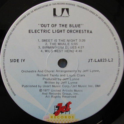 Electric Light Orchestra – Out Of The Blue (Used vinyl)