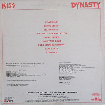Kiss – Dynasty (Used vinyl)