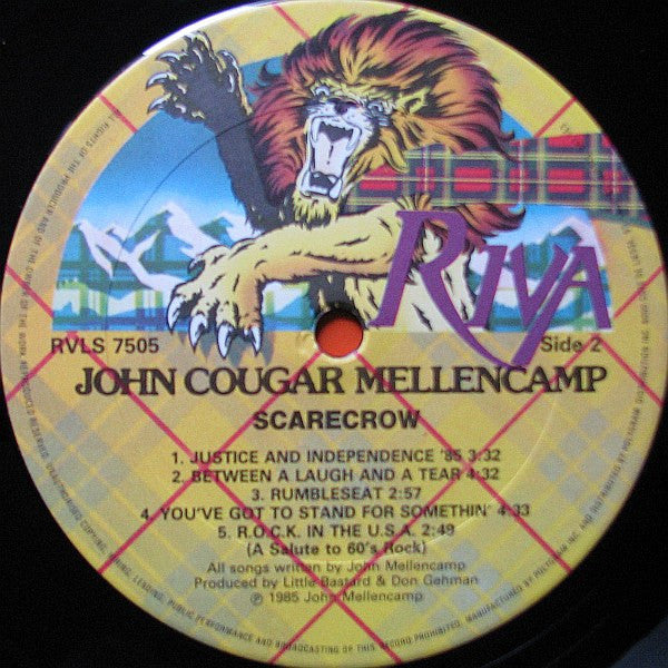John Cougar Mellencamp – Scarecrow (Used vinyl)