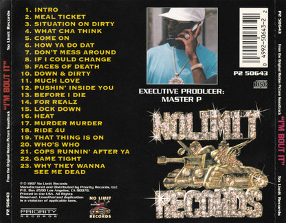 Various – (From The Original Motion Picture Soundtrack) I'm Bout It (Used CD)