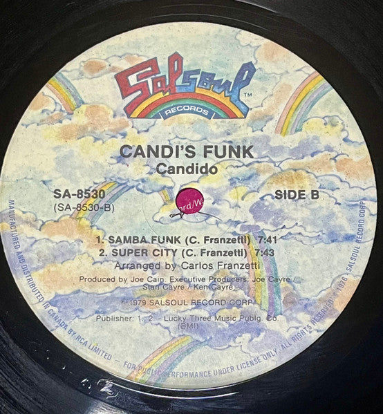 Candido – Candi's Funk - 12" single (Used vinyl)