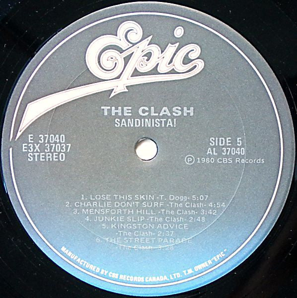 The Clash – Sandinista! (Used vinyl)