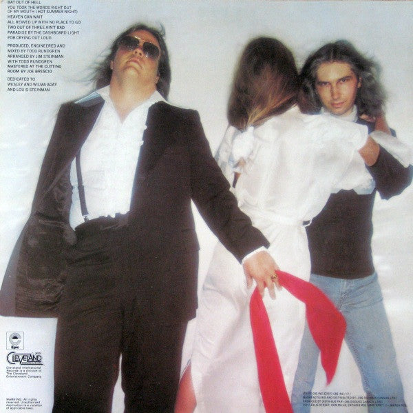 Meat Loaf – Bat Out Of Hell (Used vinyl)