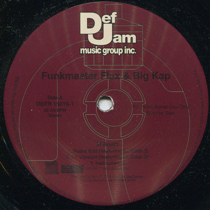 Funkmaster Flex & Big Kap ‎– Ill Bomb (Used vinyl)