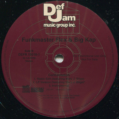 Funkmaster Flex & Big Kap ‎– Ill Bomb (Used vinyl)