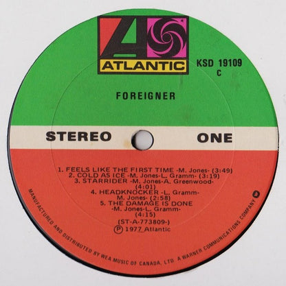 Foreigner – Foreigner (Used vinyl)