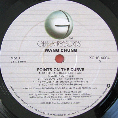 Wang Chung – Points On The Curve (Used vinyl)