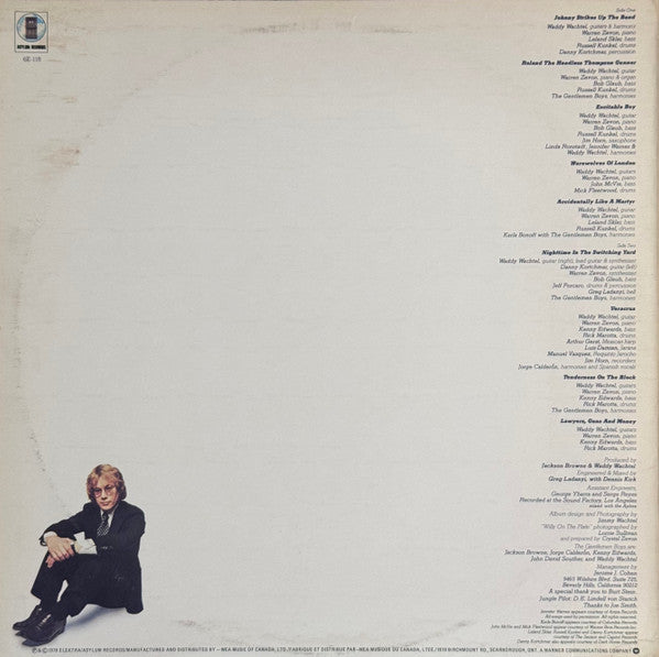 Warren Zevon – Excitable Boy (Used vinyl)