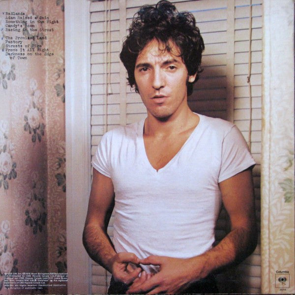 Bruce Springsteen – Darkness On The Edge Of Town (Used vinyl)