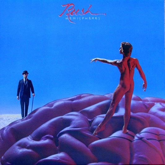 Rush – Hemispheres (Limited transparent red) (Used vinyl)