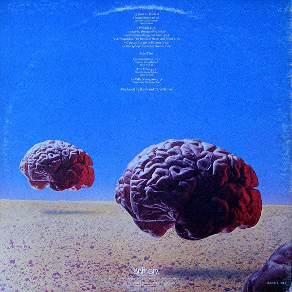 Rush – Hemispheres (Limited transparent red) (Used vinyl)