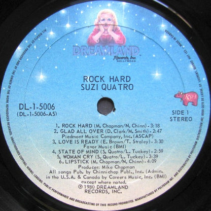 Suzi Quatro – Rock Hard (Used vinyl)