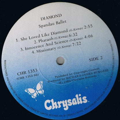 Spandau Ballet – Diamond (Used vinyl)