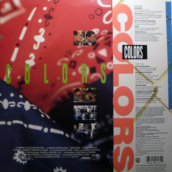 Various – Colors (Original Motion Picture Soundtrack) (Used vinyl)