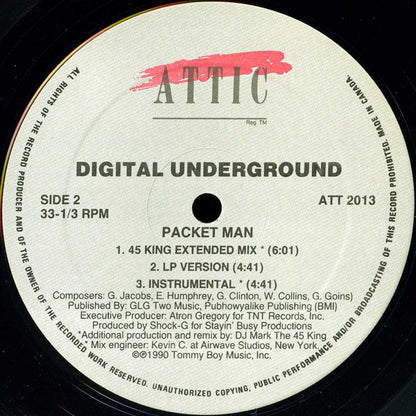 Digital Underground – Doowutchyalike / Packet Man (Used vinyl)