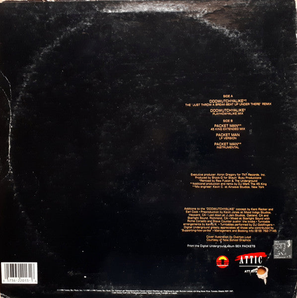 Digital Underground – Doowutchyalike / Packet Man (Used vinyl)