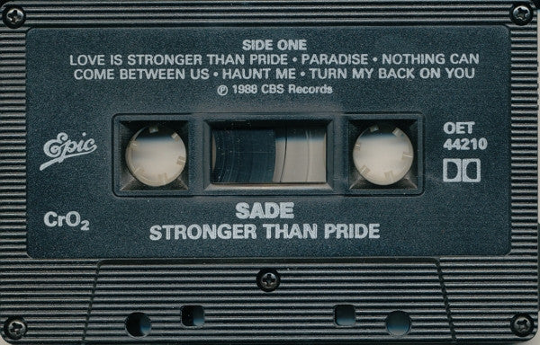 Sade – Stronger Than Pride (Used cassette)