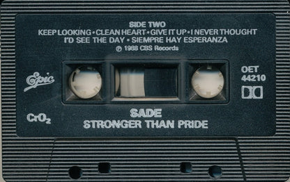 Sade – Stronger Than Pride (Used cassette)