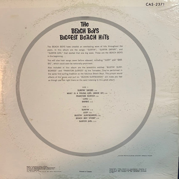 The Beach Boys – Biggest Beach Hits (Used vinyl)