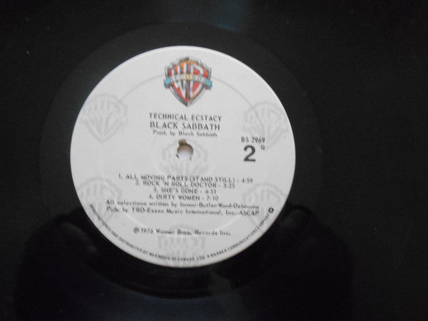 Black Sabbath – Technical Ecstasy (Used vinyl)