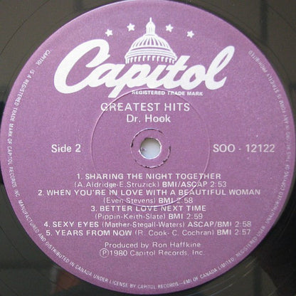 Dr. Hook – Greatest Hits (Used vinyl)