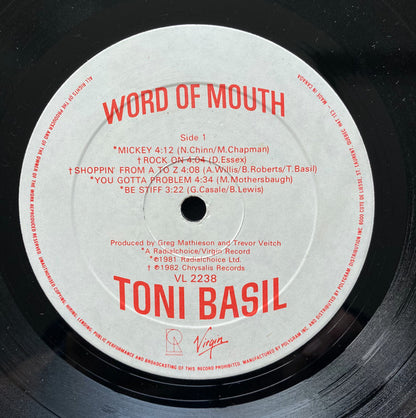 Toni Basil – Word Of Mouth (Used vinyl)