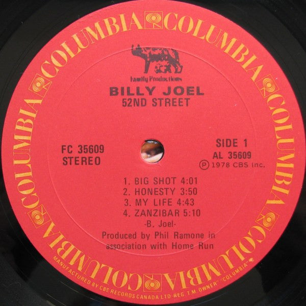 Billy Joel – 52nd Street (Used vinyl)