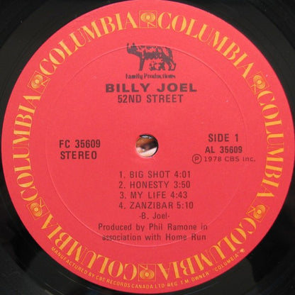 Billy Joel – 52nd Street (Used vinyl)