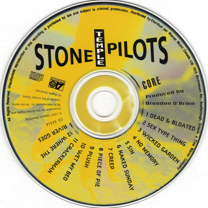 Stone Temple Pilots – Core - Used CD