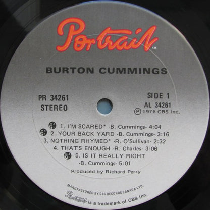 Burton Cummings – Burton Cummings (Used vinyl)