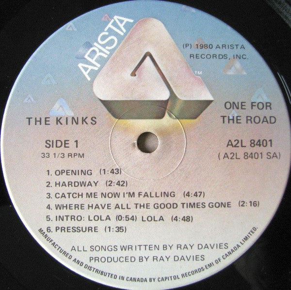 The Kinks – One For The Road (Used vinyl)