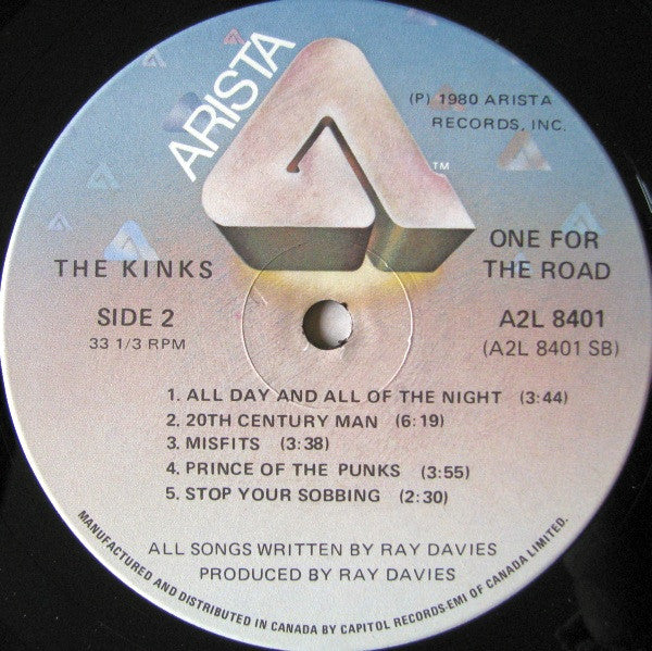 The Kinks – One For The Road (Used vinyl)