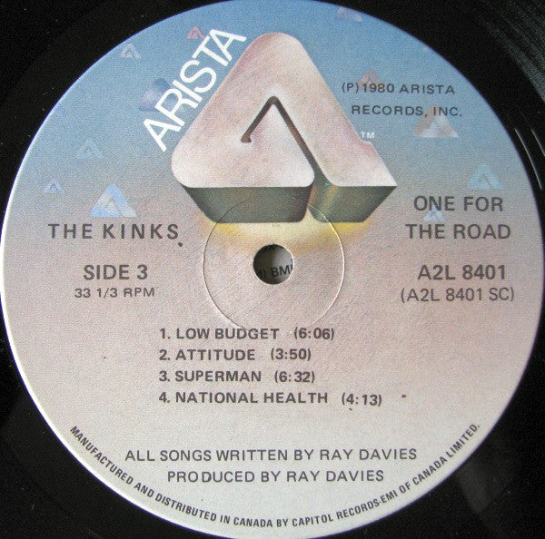 The Kinks – One For The Road (Used vinyl)