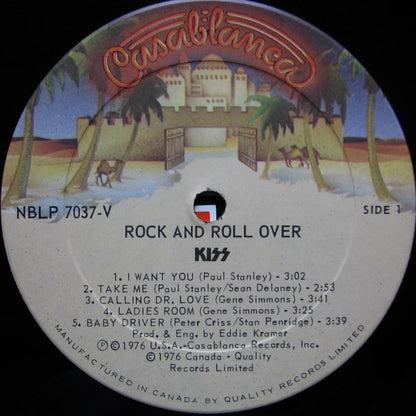 Kiss – Rock And Roll Over (Used vinyl)