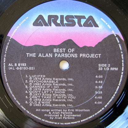 The Alan Parsons Project – The Best Of The Alan Parsons Project - Used vinyl