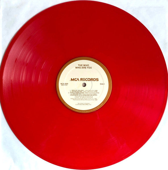 The Who – Who Are You (Red vinyl - Used)